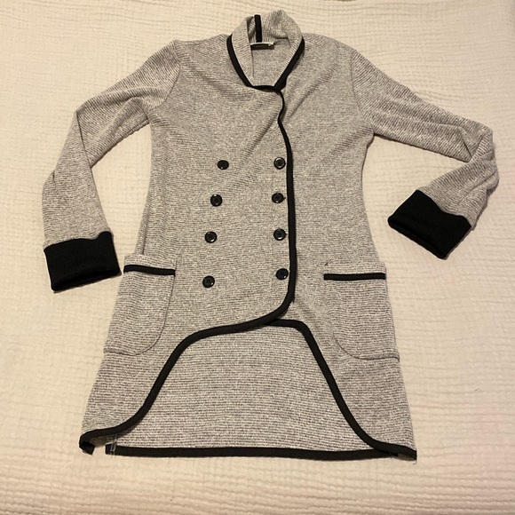 Rebecca King | XS black and white cardigan - Picture 1 of 8